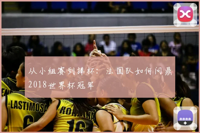 从小组赛到捧杯：法国队如何问鼎2018世界杯冠军